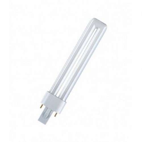 GE Low Energy Lighting 2 Pin Single Tube CFL 11w G23 Cool White 10000 Hours_base