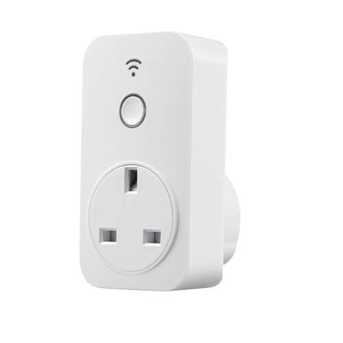 Homeflow P-1002 13A WiFi Smart Plug White for Amazon Alexa Google Home_base