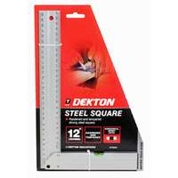 DEKTON DT55354 12" Steel Square Small Carpenter Set Measuring Ruler_base