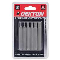 Dekton DT65460 6 Piece 75mm Security Torx Set_base