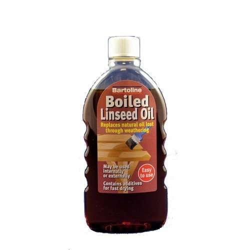 500ML FLASK BARTOLINE BOILED LINSEED OIL