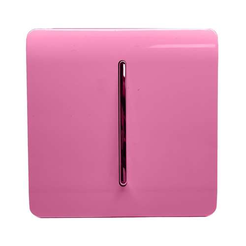 Trendi Switch ART-SSR1PK 1 Gang Retractive Home Automation Switch, Pink