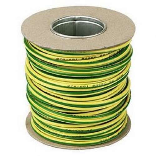 6491X 1.5mm² Green Yellow Single Core & Earth Cable, 17 Amps, 100m_base