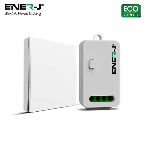 ENER-J WS1062 Wireless Kinetic Switch And 500W RF WI-FI Non Dimmable Receiver 1 Gang_base