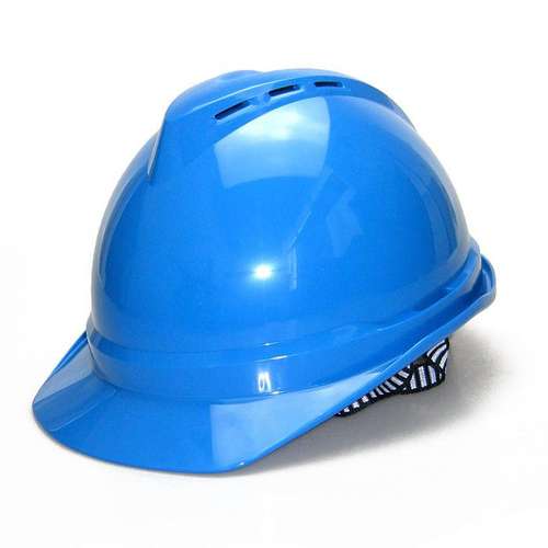 Himalayan SHBLU High Quality Industrial Safety Helmet Blue_base