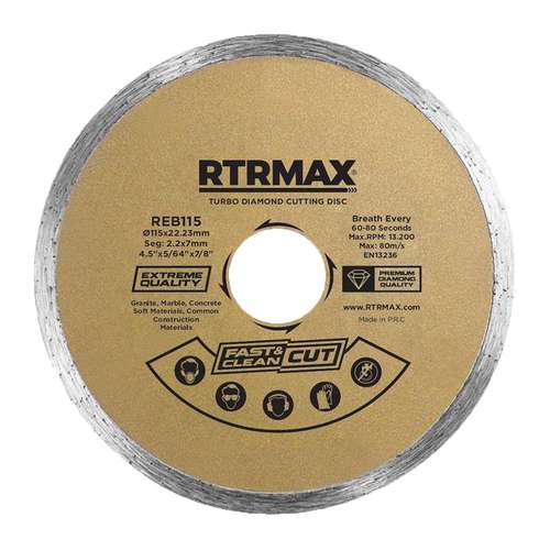 Rtrmax 230mm Diamond Tile Blade, REB230_base