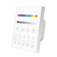 QUIK STRIP 4 ZONE WALL MOUNTED CONTROLLER FOR SINGLE COLOUR/RGB/RGBW - DMX & RF OUTPUT