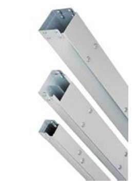 Legrand MGR33 3m Length Pre-Galvanised Steel Cable Trunking 75mm x 75mm_base