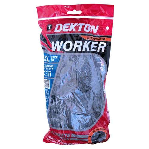 DEKTON WORKER GLOVES SIZE 10/XL