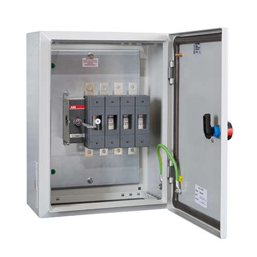 RYEFIELD 400A 4 Pole ABB Switch Fuse IP65 M. 7530 H700xW500xD300