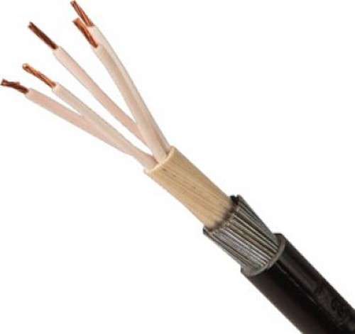 6945X 1.5mm² Black 5 Core SWA Armoured Cable, 23 Amps_base