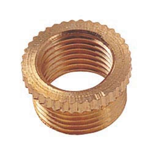 Lyvia LHRED10MM Brass Reducer Lamp Holder, 1/2" Male To 10mm Female Thread Reducer Adaptor_base