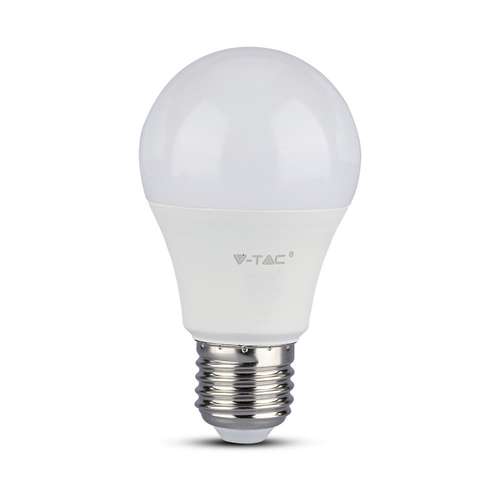V-TAC VT230 9W A58 High-quality Plastic Bulb Samsung Chip E27 6400K (VT-210)_base
