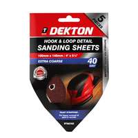 Dekton DT80762 5 Piece Hook & Loop Detail Sanding Sheet_base