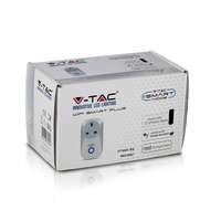 V-TAC VT8427 Smart WiFi Plug - BS Wireless Plug Compatible With Alex & Google Home (VT-5001-BS)_base