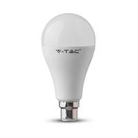 V-TAC VT855 15W Frosted A65 Plastic Bulb B22 Base With Samsung Chip - White 6400K (VT-281)_base