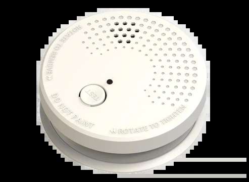 9V BATTERY OPERATED PHOTOELECTRIC SMOKE ALARM - 9v Battery included - Loud 85dB alarm