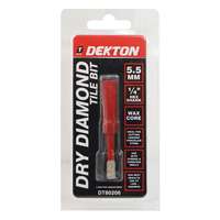 Dekton DT80206 BRAZED DIAMOND HOLE DRILL 5.5mm