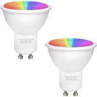 GU10COLOURED LED GU10 50W Colored Light Bulbs (R, B, G, Y)_base