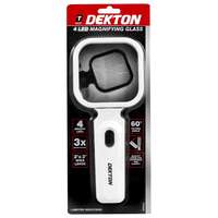 Dekton DT60260 4 LED Magnifying Glass 3x Magnifier Reading Light_base