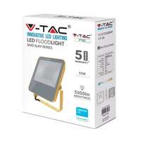 V-TAC VT20121 50W LED Work Floodlight Samsung Chip Yellow Body Grey Glass - Day White 6400K(VT-108)_base