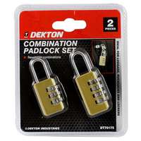 Dekton DT70175 2 Piece 3 Digit Resettable Combination Padlocks_base