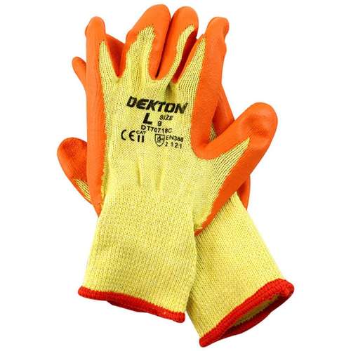 Dekton DT70718C Size 9/L Latex Coated Multi-Purpose Working Gloves_base