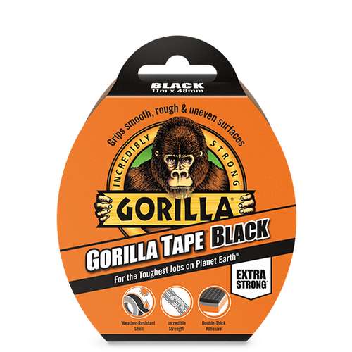 Gorilla Tape – 11m Black_base
