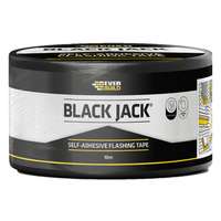 Everbuild BJFLASH225 BLACK JACK 225mm x 10 METRE ADHESIVE FLASHING TAPE WITH NATURAL LEAD-LOOK FINISH