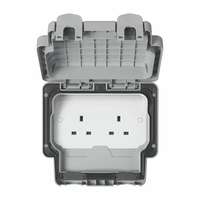 MK 2G UnSwitched 13A Outdoor Socket MASTERSEAL