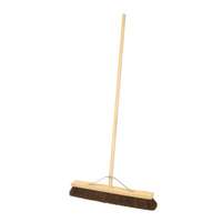 24BASSST 24" Bassine Sweeping Broom Stiff Brush with Platform Head, Supplied without Handle_base
