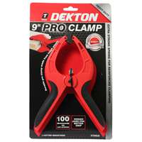Dekton DT60628 9" Heavy Duty Pro Clamp Non Slip 100mm Jaw Opening _base
