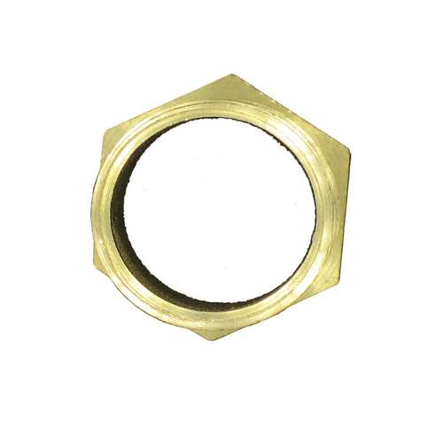Deligo BLN20 Hexagonal Shape Lock Nut Brass 20mm_base