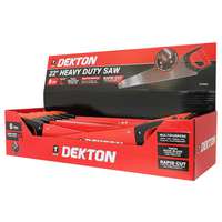 DEKTON DT45624 22 inch 8TPI Triple Ground Rapid Cut Hardpoint Handsaw_base