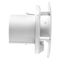 Xpelair XPLVCV4S  Simply Silent Contour 4' 100mm Square DC Constant Volume Bathroom Fan With External Transformer, 92970AW_base