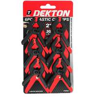 Dekton DT60626 6PC Heavy Duty 2" Plastic Clamps_base