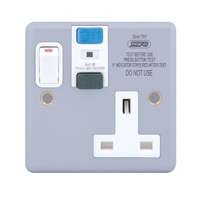 Selectric ABMSKTSW1GRCD 1 Gang 13A RCD Protected Socket DP Switched – Passive/Latching_base