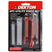 Dekton DT60127 2 Piece Snap-Off Knife Set With 5PC 9mm + 5PC 18mm Blades_base