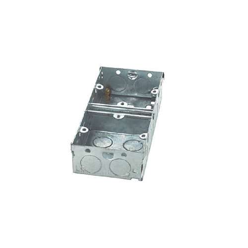 THRION MB225D High-Quality 25mm 2g Dual With Divider Galvanized Metal Box_base