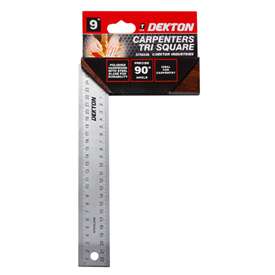 DEKTON DT55328 9" Mini Tri Square Spirit Level Carpenter Measuring_base