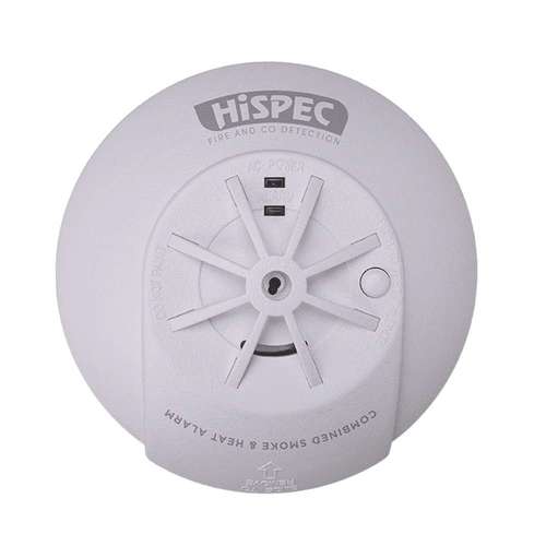 HISPEC Fast Fix Mains Smoke & Heat Detector