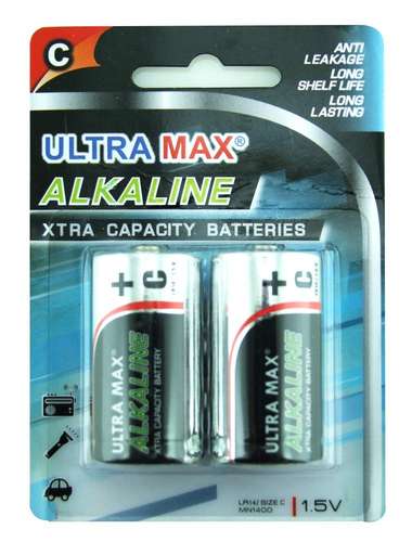 ULTRA MAX CUMX High-Quality Alkaline Battery CX2 Items in a Pack 2_base