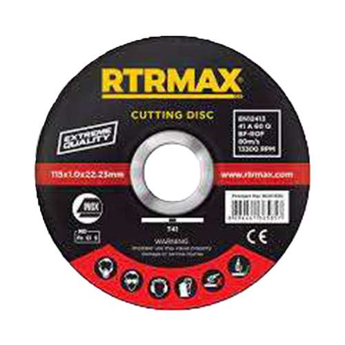 RTRMAX RD123020 Stainless Steel Inox/Metal Cutting Disc 230mm x 2mm 25PC_base