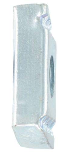 DELIGO CNM10 Plated Steel Channel Nut Without Spring Thread M10 Zinc & Clear_base