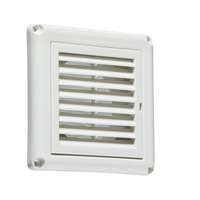 100MM/4" Extractor Fan Grille with Fly Screen - White_base