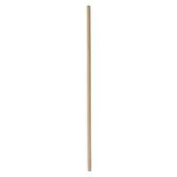 BRHAN4FT28 4.5Ft Wooden Handle Stick for Platform Head (Wider) Brooms 28mm diameter_base