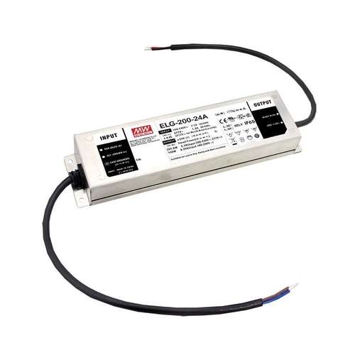 FossLED ELG-200-24A-3Y Meanwell Branded Non Dimmable Drivers_base