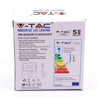 V-TAC VT457 PIR Sensor LED Floodlight With SMD Samsung Chip 3000K White Body 30W_base