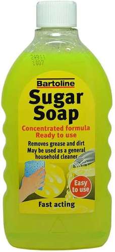 500ML FLASK BARTOLINE SUGAR SOAP LIQUID CONCENTRATE