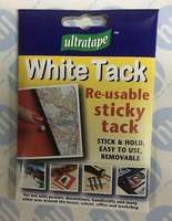 Ultratape WHITACK White Tack Reusable Sticky Tack Similar To Blue Tac Adhesive_base